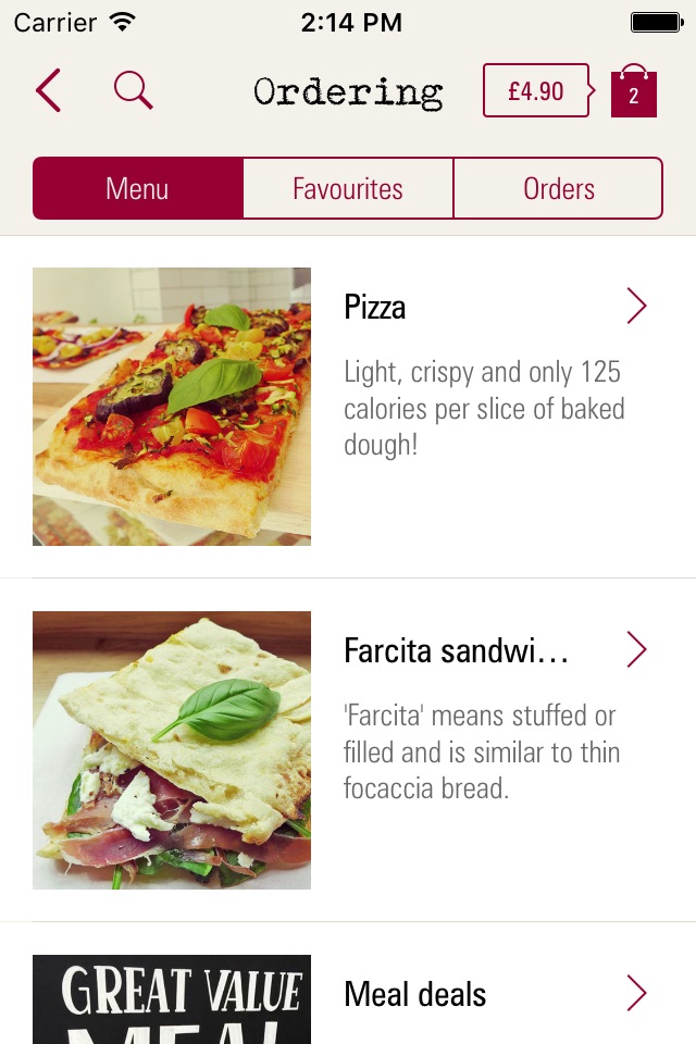 MySlice Pizza screenshot 2