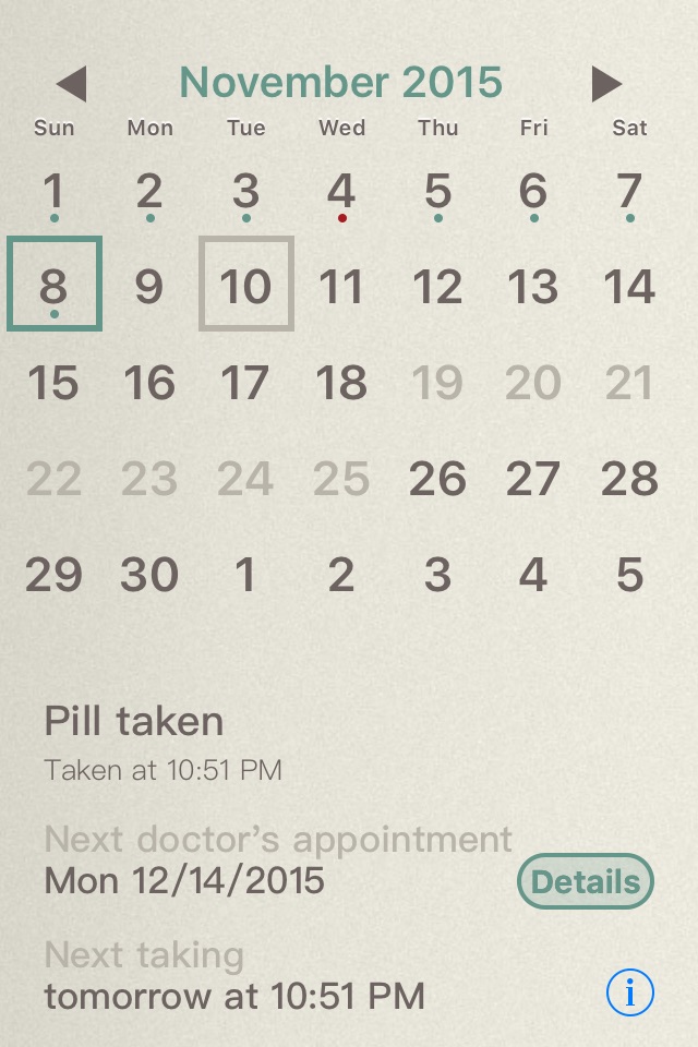 Pill Watch screenshot 2