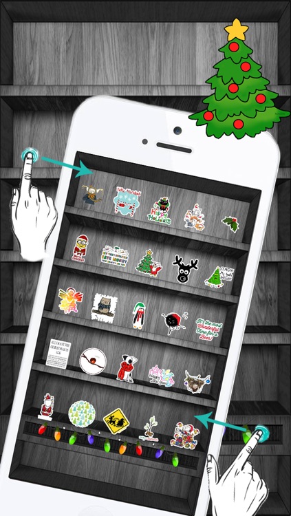 Christmas & Winter Holiday Stickers Pro !