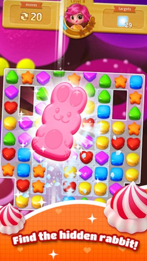 Sweet Cookie Candy - 3 match blast puzzle game(圖2)-速報App