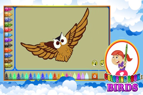 Coloring Book Bird screenshot 3