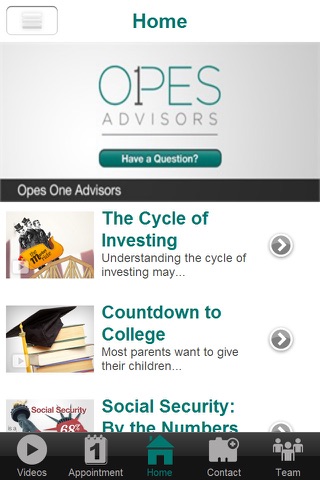 Opes One Advisors screenshot 2