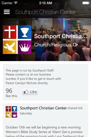 Southport Christian Center screenshot 2