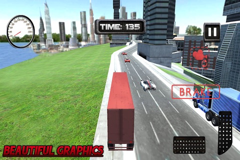 American Heavy Truck Park : City Parking Game screenshot 3