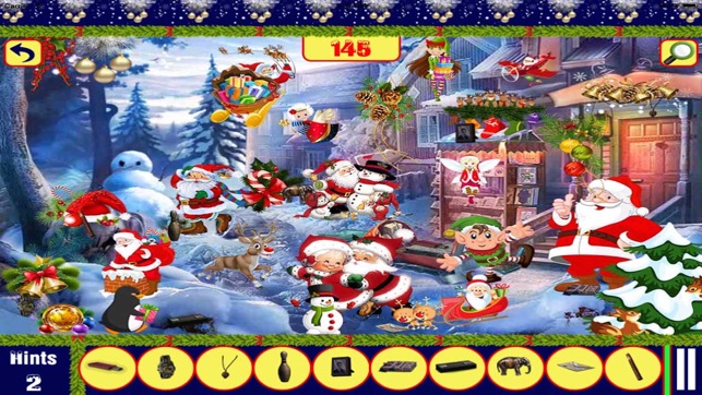 Hidden Objects: Mystery Christmas Crime