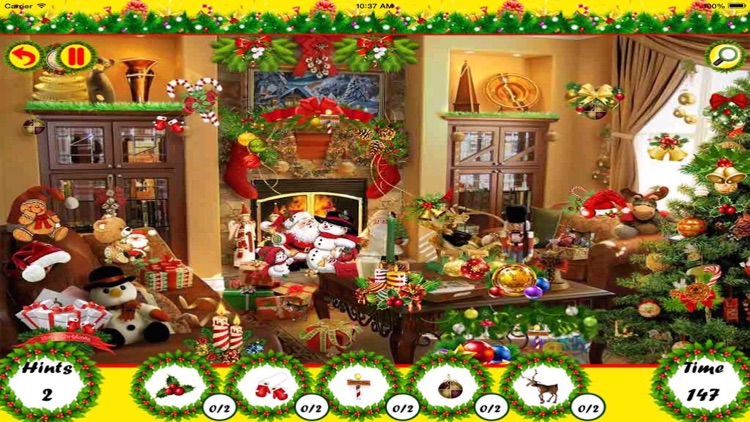 Christmas Hidden Objects and Puzzles