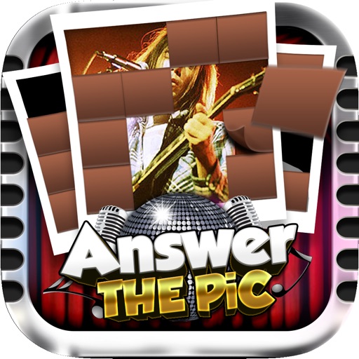 Answers The Pics : The Singers Trivia Reveal Photo Free Games icon