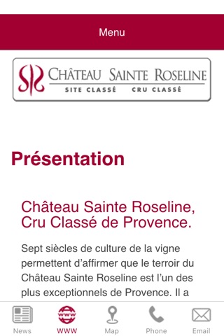 Château Sainte Roseline screenshot 2