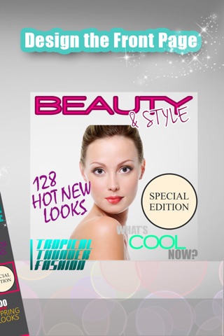 Magazine Model Cover Maker -  Add text & Design Fake Front Page with Mag Photo Editor screenshot 3