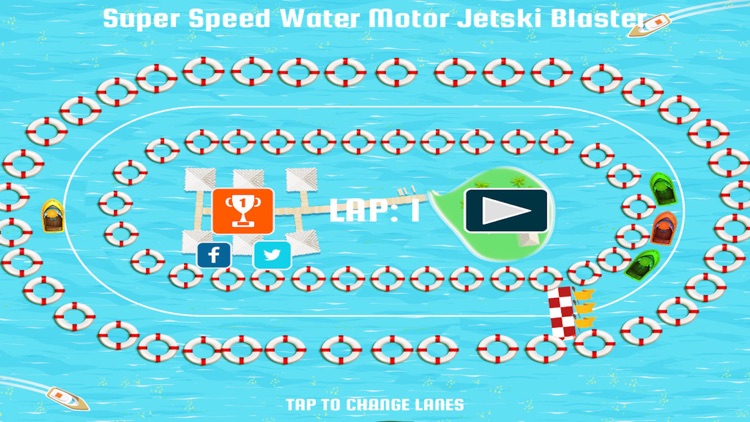 Super Speed Water Motor Jetski Blaster Pro - Best Free Racing Game screenshot-3