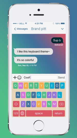 Keyboard Themes Plus - Stylish Keypad Skin with Colorful Bac(圖5)-速報App