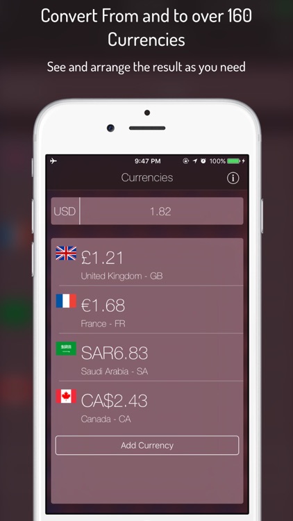 Currencies - Currency Converter