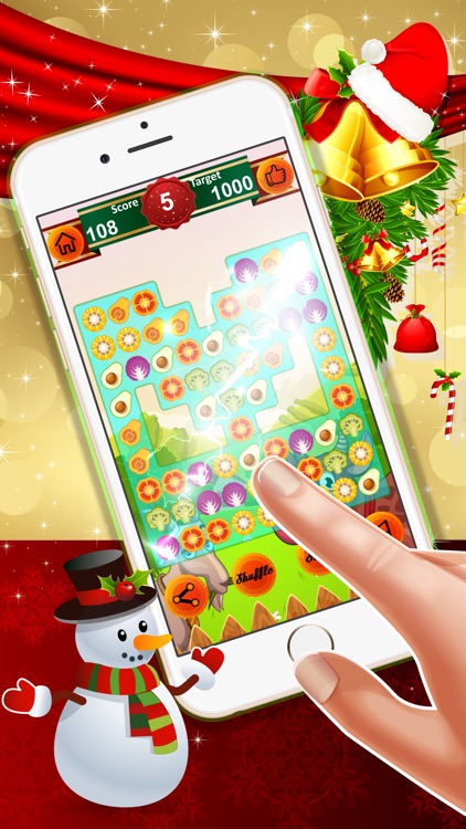 Farm Country : - A match 3 puzzle game for Christmas holiday season !