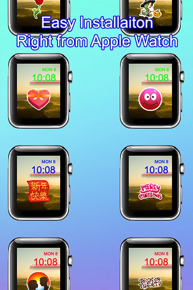 iFace for Apple Watch - Custom your watch background wallpaper screenshot 3