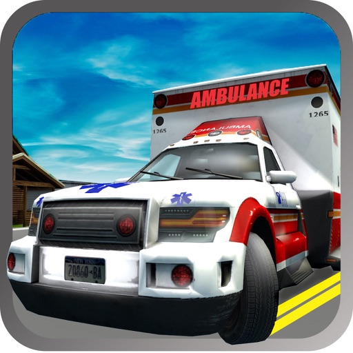 Real Ambulance Simulator Free 2016 icon