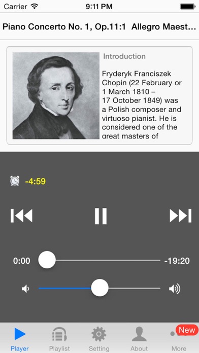 How to cancel & delete Chopin Piano Concerto from iphone & ipad 1