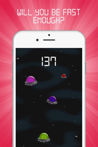 Bye Bye UFO - "Test Your Reactions" - How Fast Can You Tap & Catch Aliens? screenshot 3