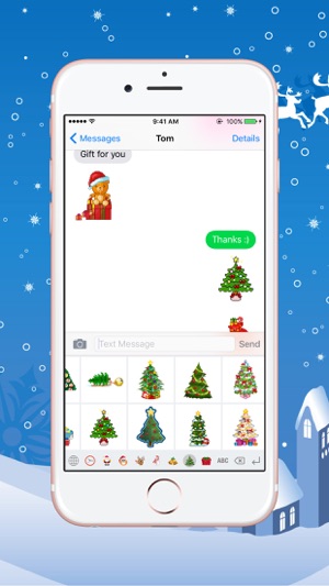 Christmas Gif Keyboard - Fully Animated Emoji for Christmas(圖5)-速報App