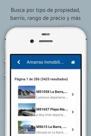 Amarras Inmobiliaria screenshot 2
