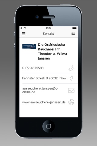 Aalräucherei Janssen screenshot 2