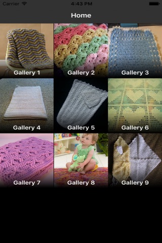 Crochet Baby Blanket Patterns screenshot 2