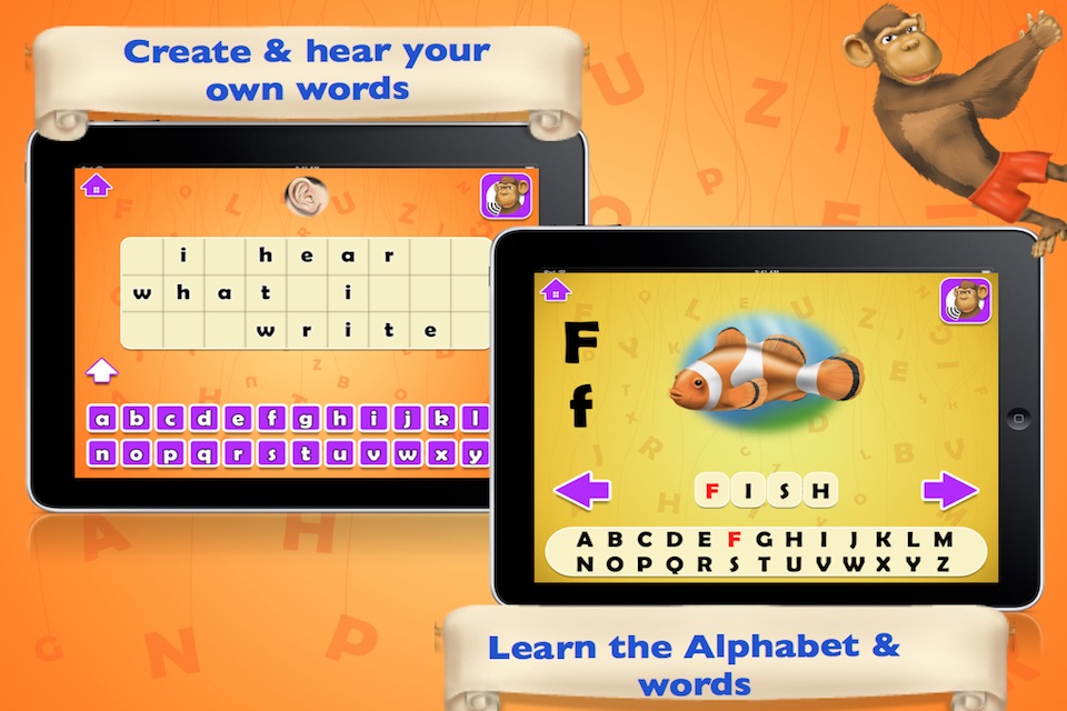 Games to learn to read and write Free screenshot 2