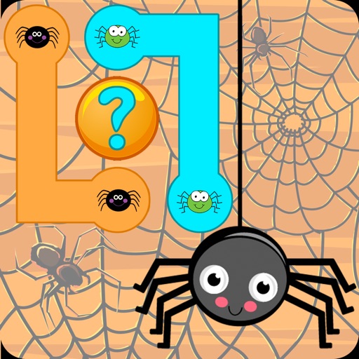 Match the Scary Freaky Spider - Awesome Fun Puzzle Pair Up for Little Kids iOS App