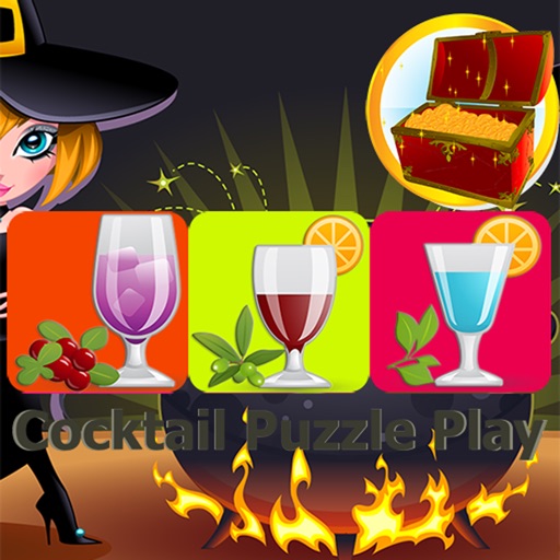 Cocktail puzzle breezy play Icon