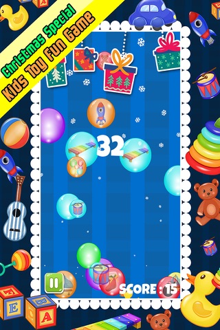 Christmas Toy Smash : Ballon Pop up Kids Game screenshot 4