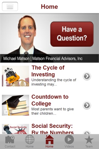 Matson Financial Advisors screenshot 2