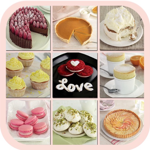 Dessert Recipes - TK Photo Cookbook for iPad