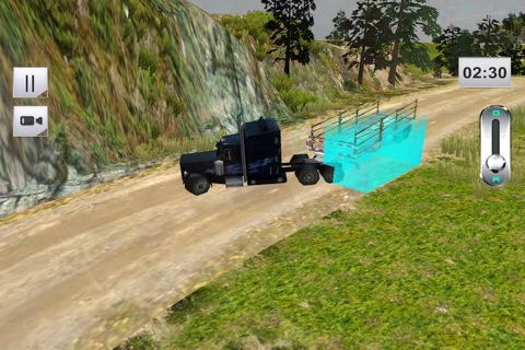 4x4 Animal Transport Truck Simulator 3D screenshot 2