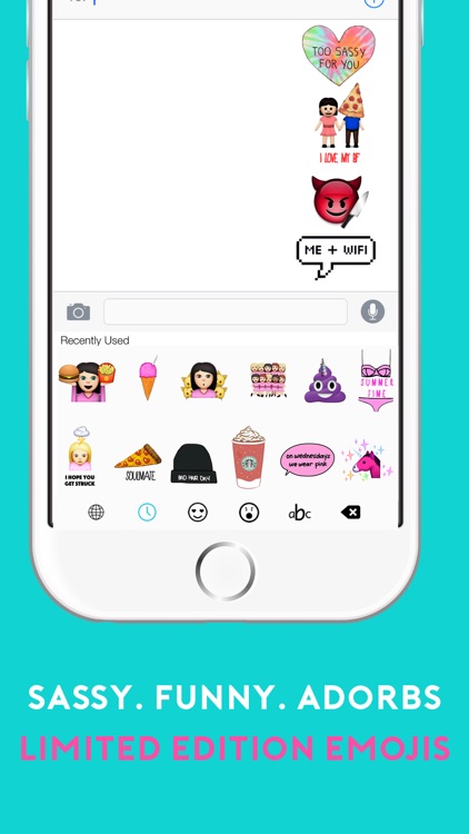 Sassmoji - Sassy Emojis & Overlays Keyboard for Emoji Girls