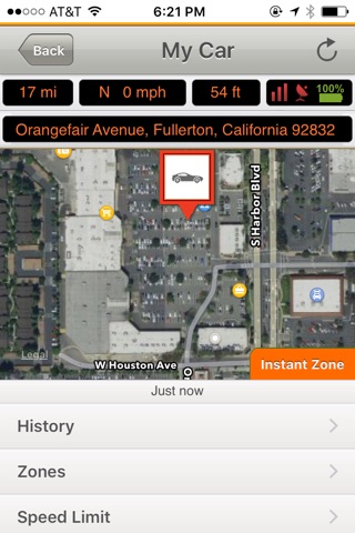 Stealth GPS screenshot 2