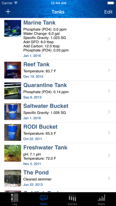 Screenshot #2 pour Reef Tank Pro