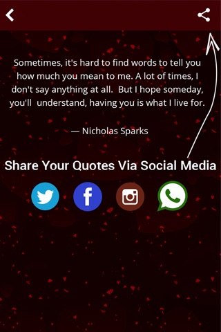 Love Quotes - Romantic Message and quotes for your love. screenshot 4
