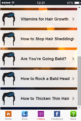 Hair Loss - Learn How to Treat Hair Loss screenshot 3