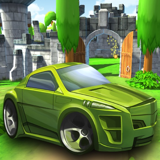 Cartoon Car Driving iOS App