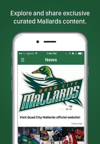 Quad City Mallards screenshot 3