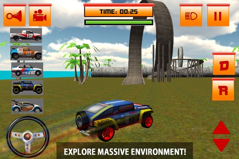 Off-Road Car Stunt Driving 3D: Rally Racing Auto Mania screenshot 3