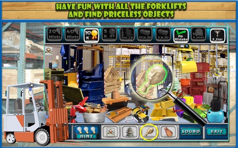 Forklift Hidden Objects Games screenshot 2