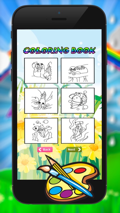 Download Sea Animal Coloring Book Drawing Painting Kids Games By Wichawa Moungkoom