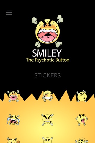 Smiley the Psychotic Button Emoji screenshot 2