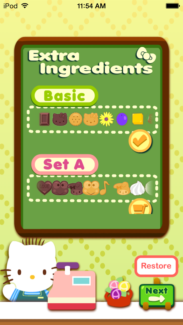 Screenshot #2 pour Les tourtes de Hello Kitty