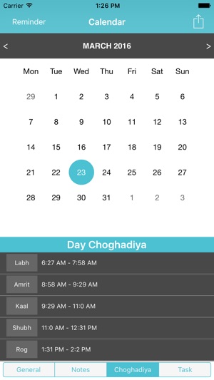 Hindu Calendar: A Tithi Calendar and Tithi Reminder(圖2)-速報App