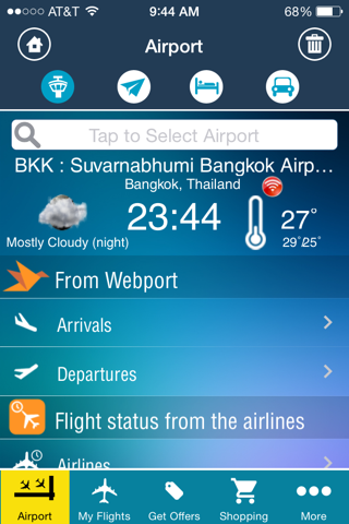 Bangkok Airport Pro (BKK) Flight Tracker air radar Thai Bangkok Asia screenshot 2