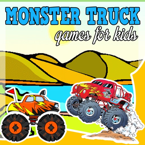 monster truck games for kids - Jigsaw puzzles & sounds