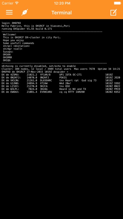 DX Cluster