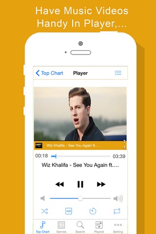 Music Tube - Free Music Video Player and Streamer screenshot 4