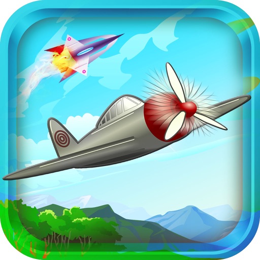 Fighter Jet Battle Attack 3D Icon
